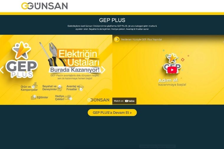 Günsan Elektrikçi Programı, GEP PLUS Platformu Olarak Yenilendi