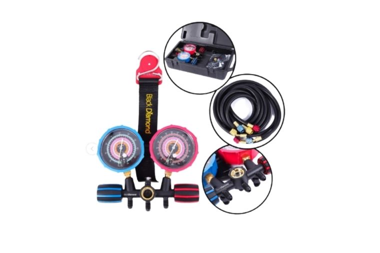 Black Diamond 29483 Küresel Vanalı Analog Manifold ile Net ve Hassas Ölçümler