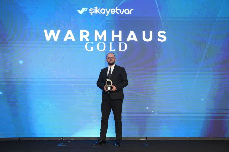 Warmhaus, Mükemmel Müşteri Memnuniyetinde Gold Ödülün Sahibi Oldu