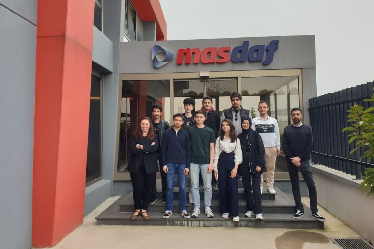 Masdaf, Mas Academy Kapsamında Düzenlediği Etkinlik ile Yıldızlı Mühendis Adaylarını Fabrikasında Ağırladı